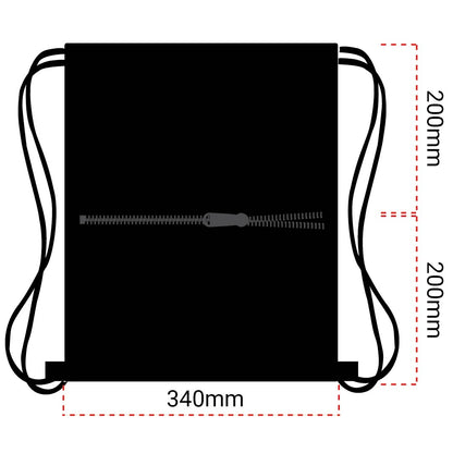 Bootley Lightweight Drawstring Backpack – Convenient, Compact & Versatile - Bootley